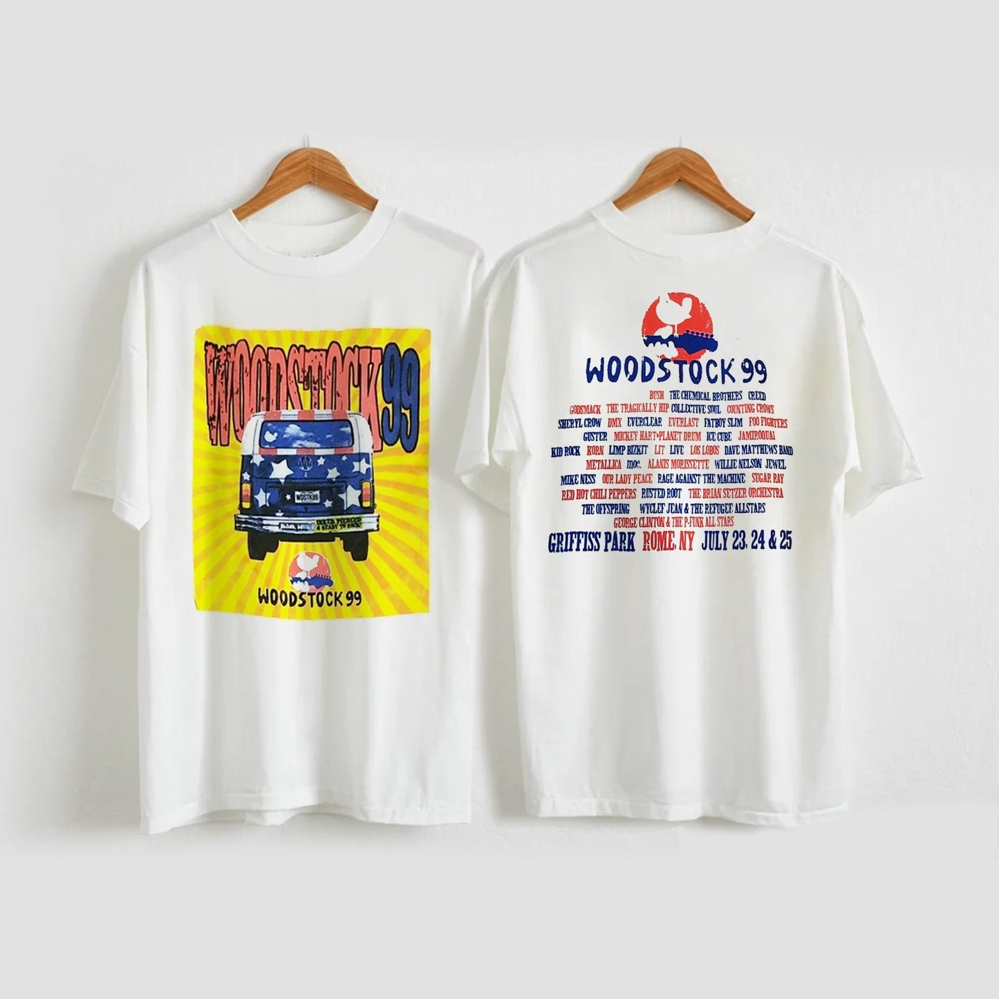 Woodstock 99 Trainwreck Festival T-Shirt
