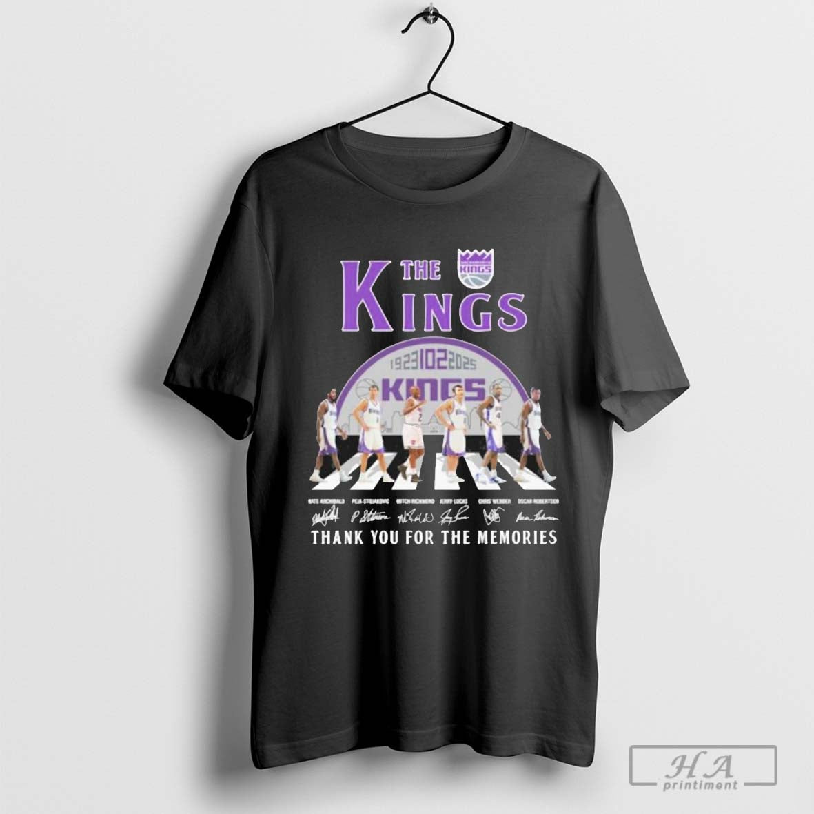 The Sacramento Basketball Abbey Road 102nd Anniversary 1923-2025 Shirt