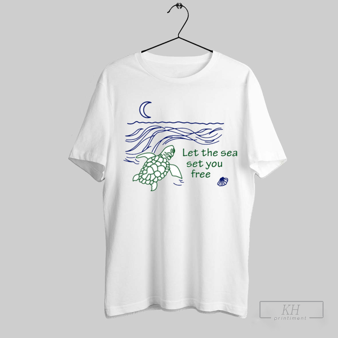 The Let The Sea Set You Free Sea Turtle Shirt T Shirt