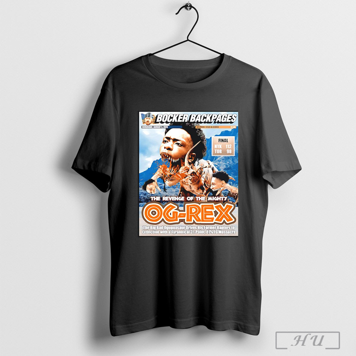 The Revenge Of The Mighty Og Rex Knicks Poster T Shirt