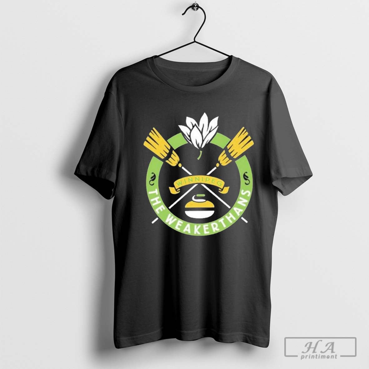 The Weakerthans Winnipeg Curling T-shirts