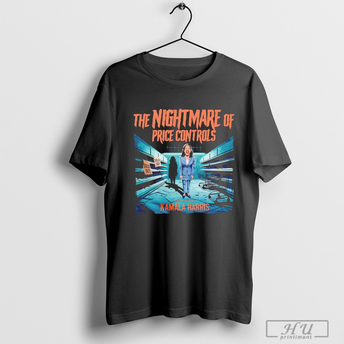 The Nightmare of Price Controls starring Kamala Halloween T-shirt