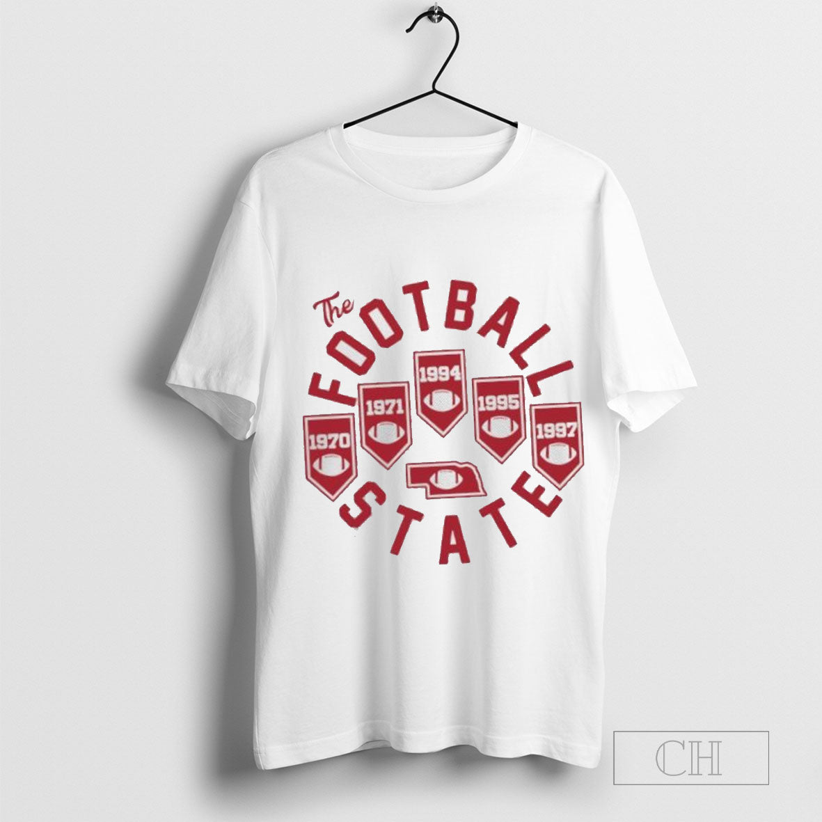 The Nebraska football State 5-time T-shirt