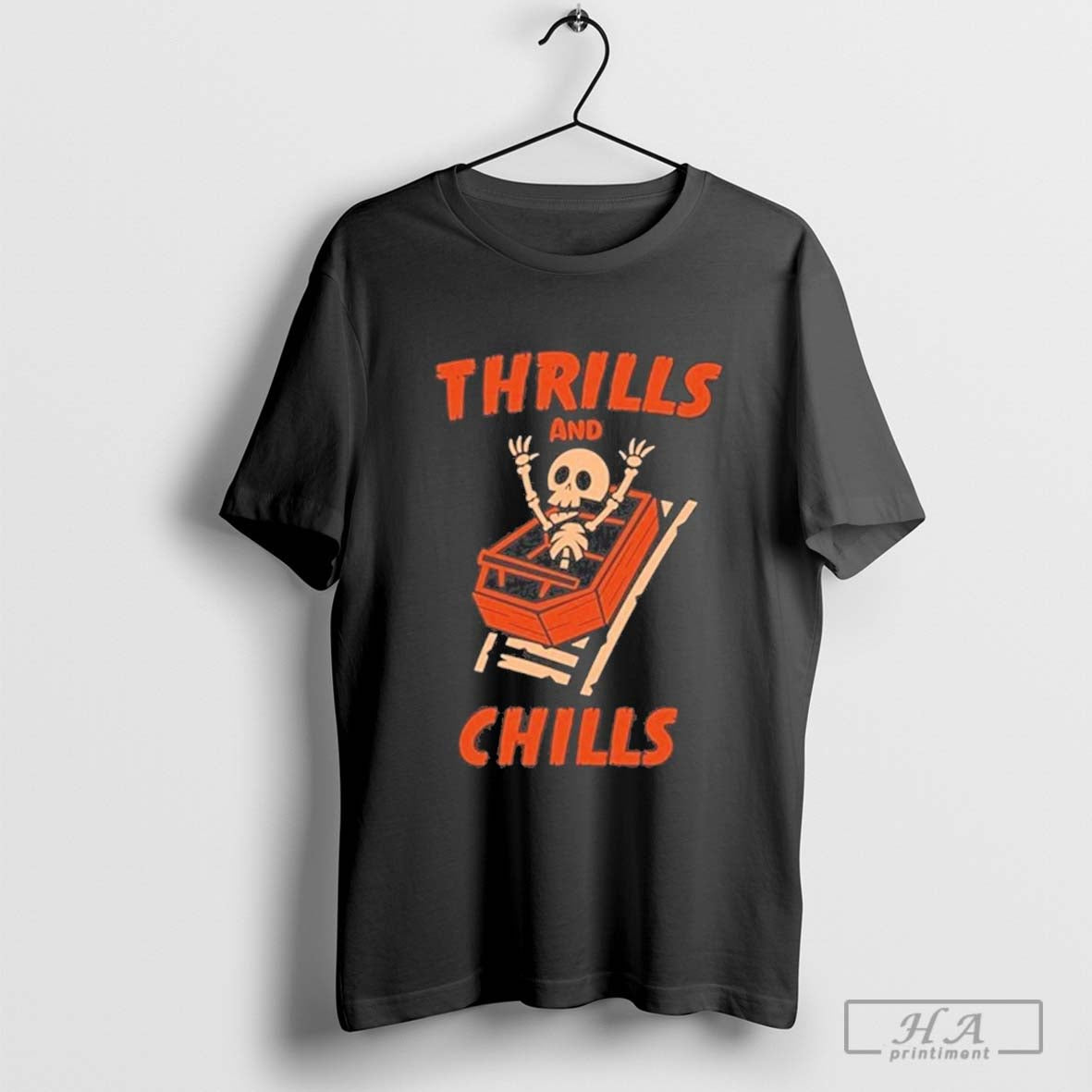 The Tim Tracker Tee Thrills And Chills Shirt
