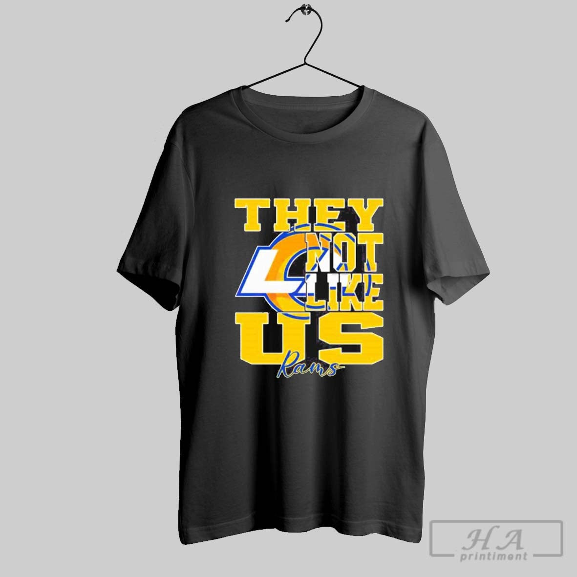 They Not Like Us Los Angeles Rams Nfl Football Shirt