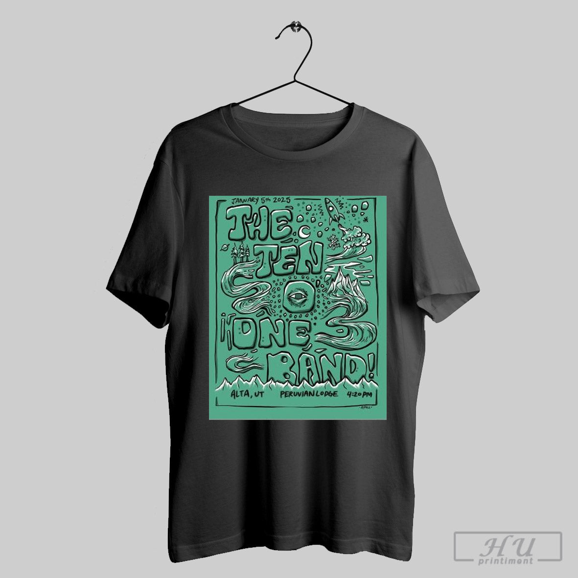 The Ten One Band Peruvian Lodge Alta Ut January 5th 2025 Concert T Shirt