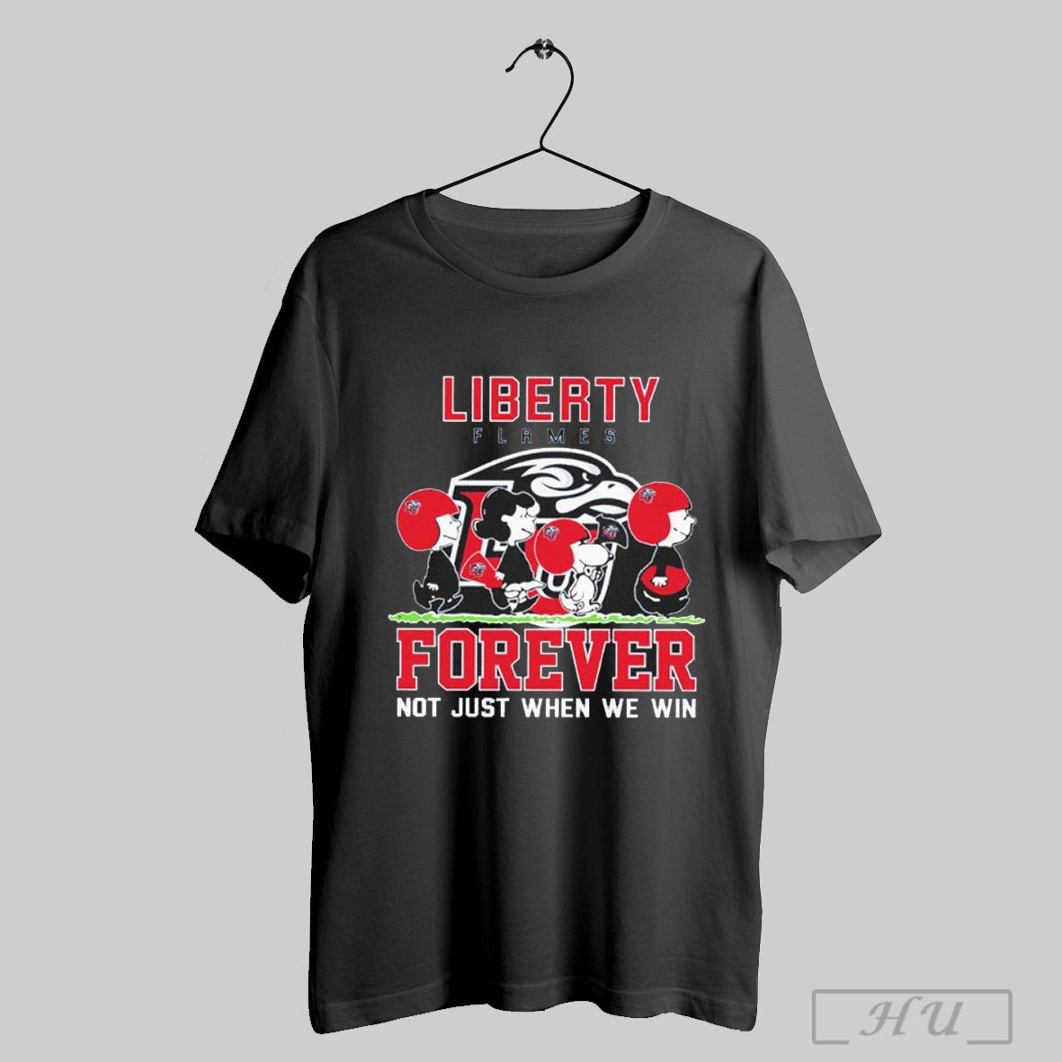 The Peanut Liberty Flames Forever Not Just When We Win T Shirt Sweatshirt