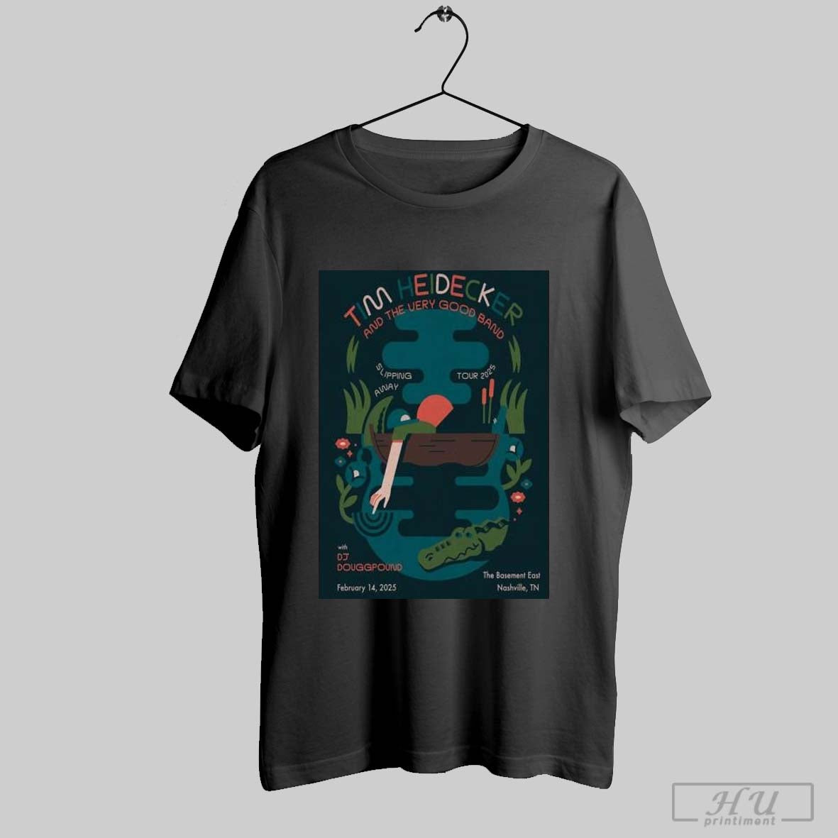 Tim Heidecker The Basement East On Feb 14 2025 Nashville Tn Tour T Shirt