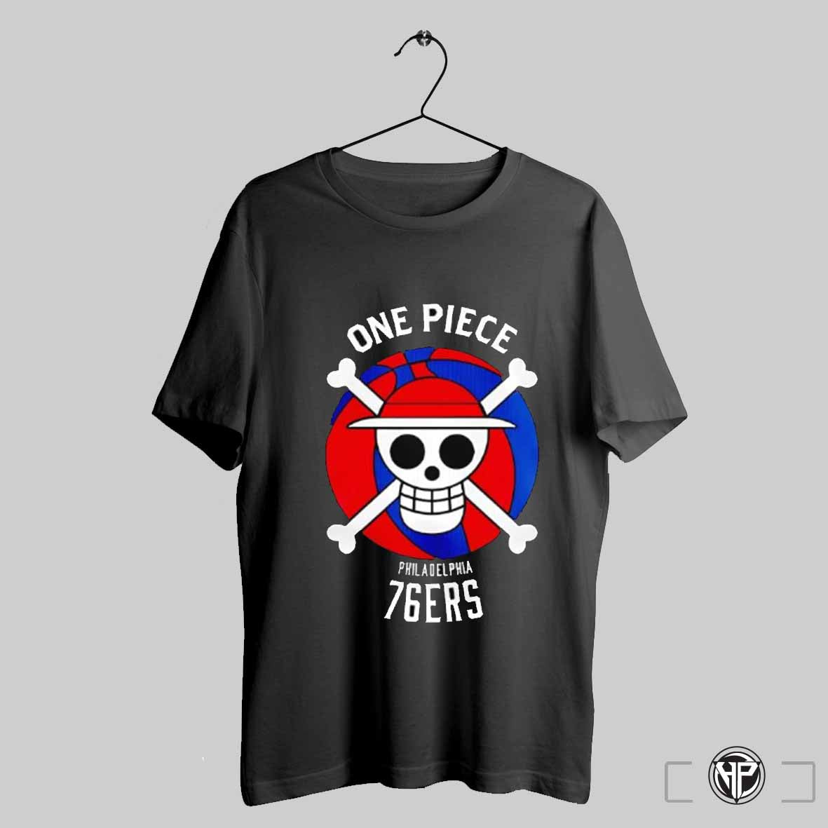 The Philadelphia 76ers One Piece Logo Shirt Trending Sweatshirt