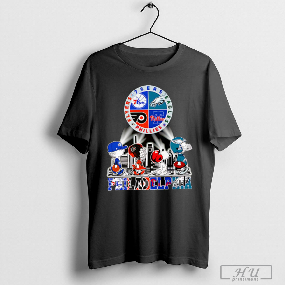 The Peanuts Walking Philadelphia Sports Shirt