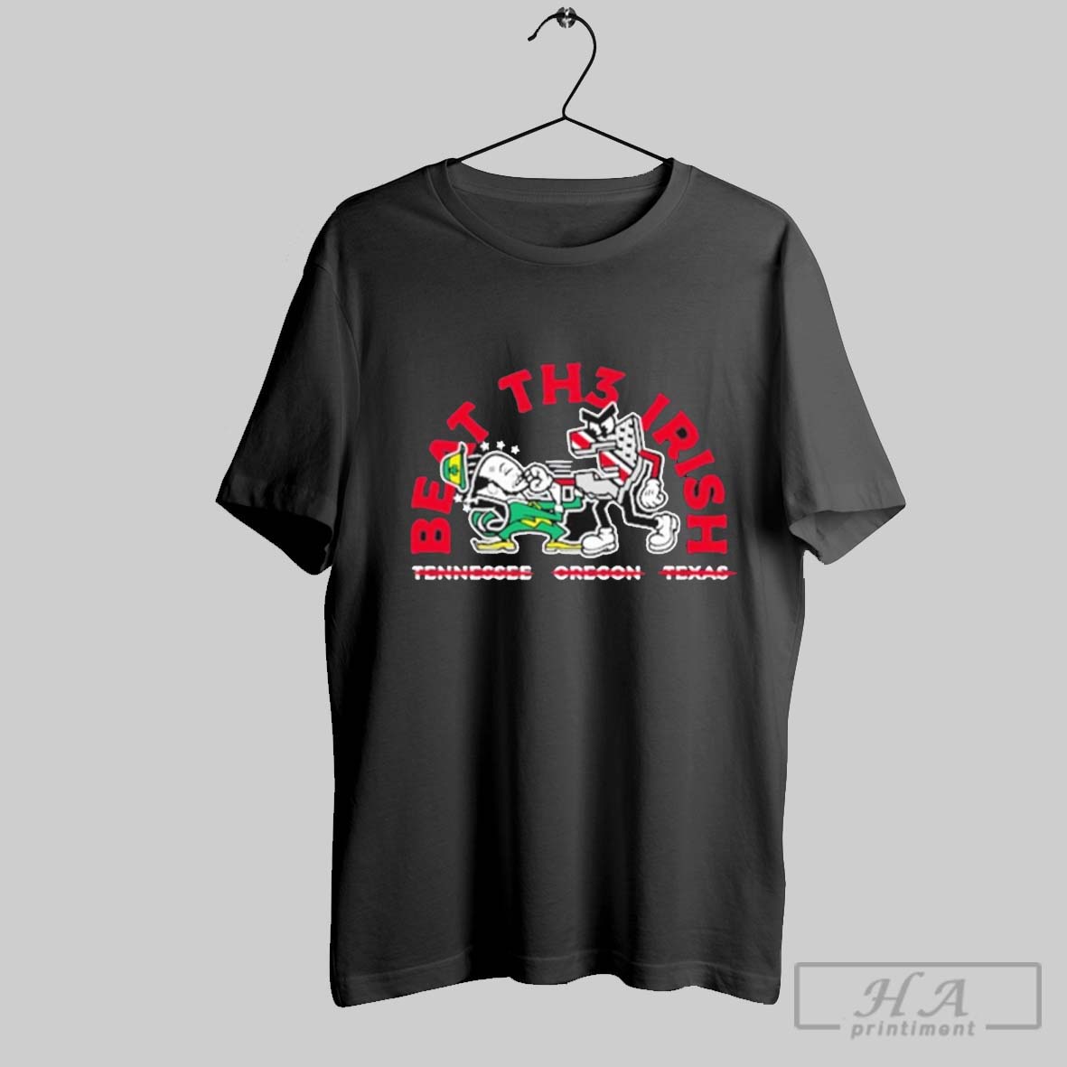 Thr3es Beat Th3 Irish T Shirt