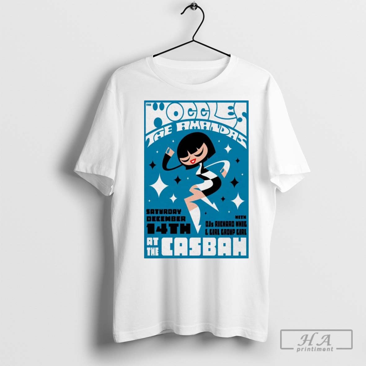 The Woggles And The Amandas San Diego Ca Dec 14 2024 Tour Poster Shirt