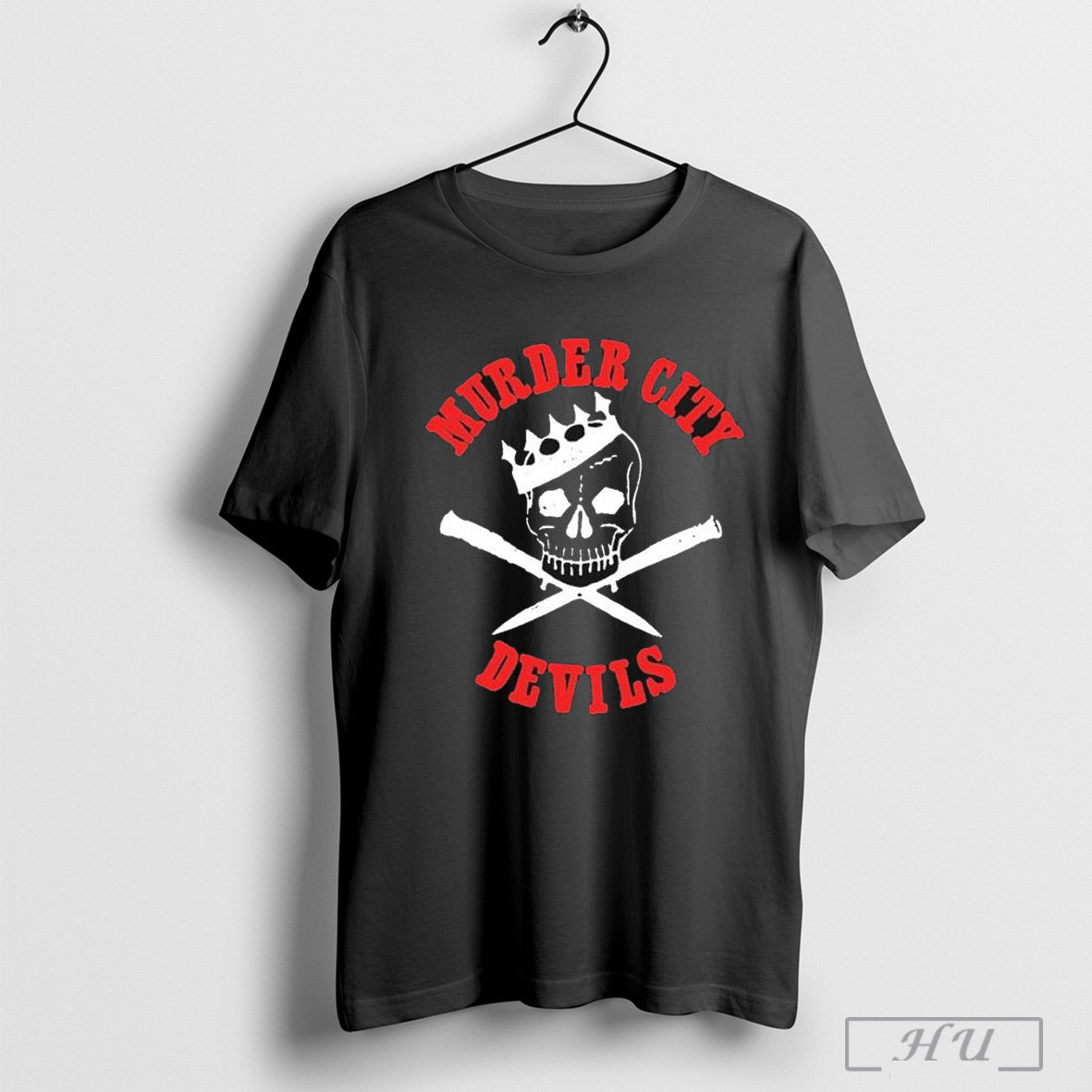 The Murder City Devils Skull Crown T Shirt