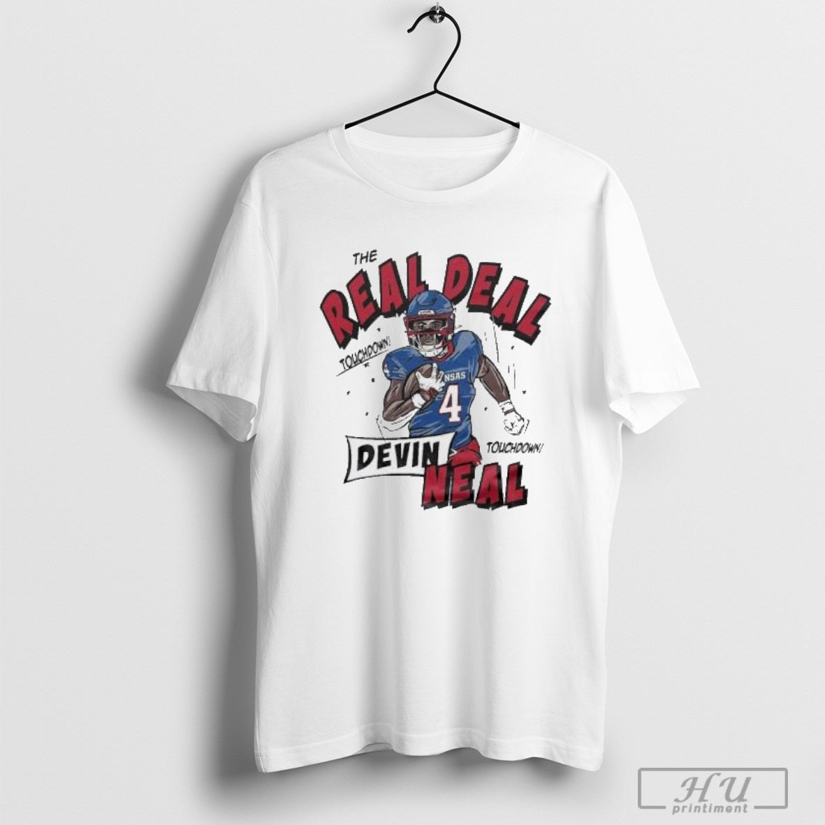 The Real Deal Devin Neal Touchdown T-shirt
