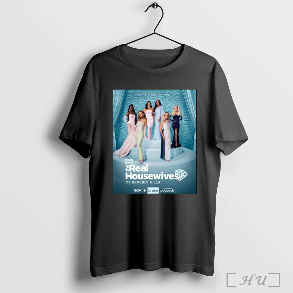 The Real Housewives of Beverly Hills Lights Camera Diamonds Nov 19 2024 Poster T-shirt