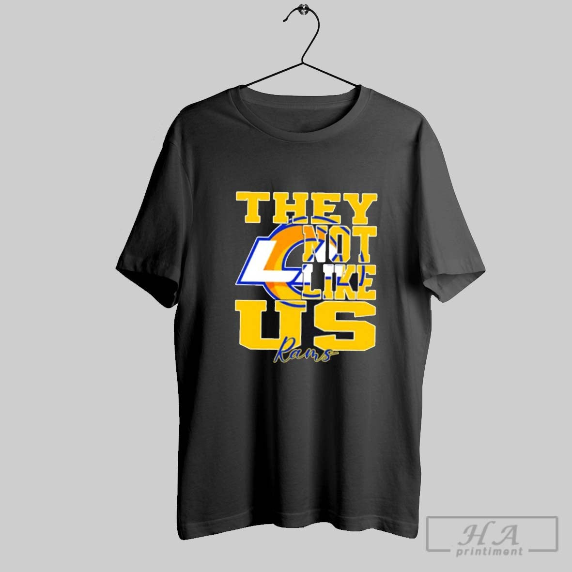 They Not Like Us Los Angeles Rams Nfl Shirt