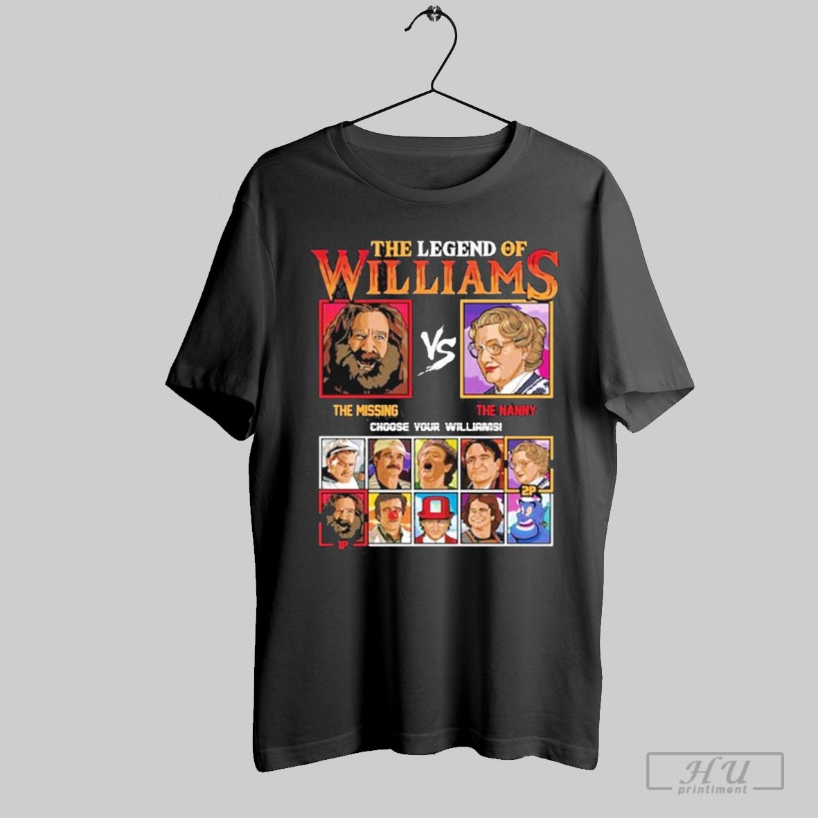 The Legend Of Williams Robin Williams Vs T Shirt