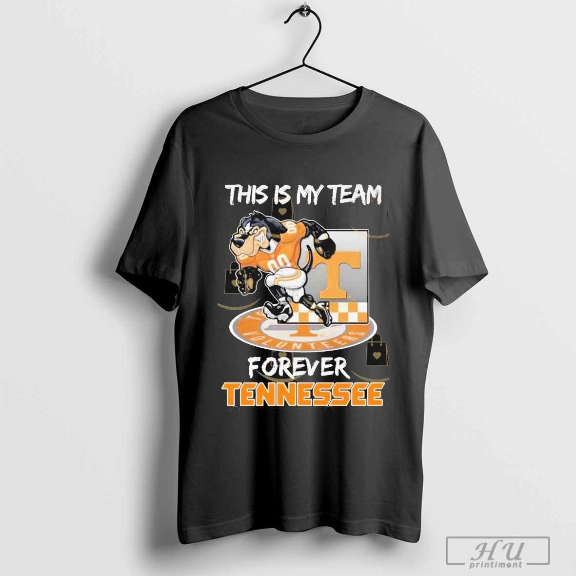 This Is My Team Forever Tennessee Volunteers T-Shirt