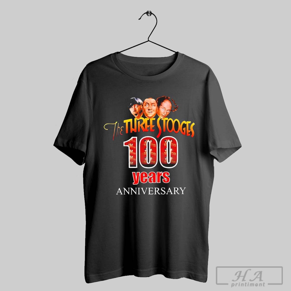 The Three Faces Stooges 100 Years Anniversary Shirt