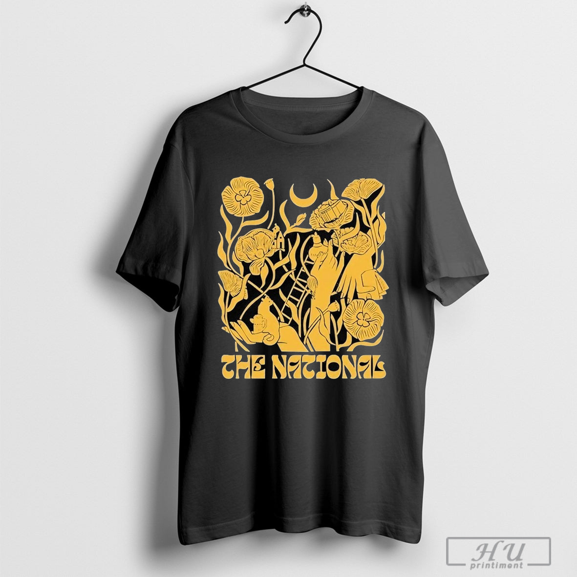 The National Down We Go On The Grass Lyric Garden 2024 T-Shirt