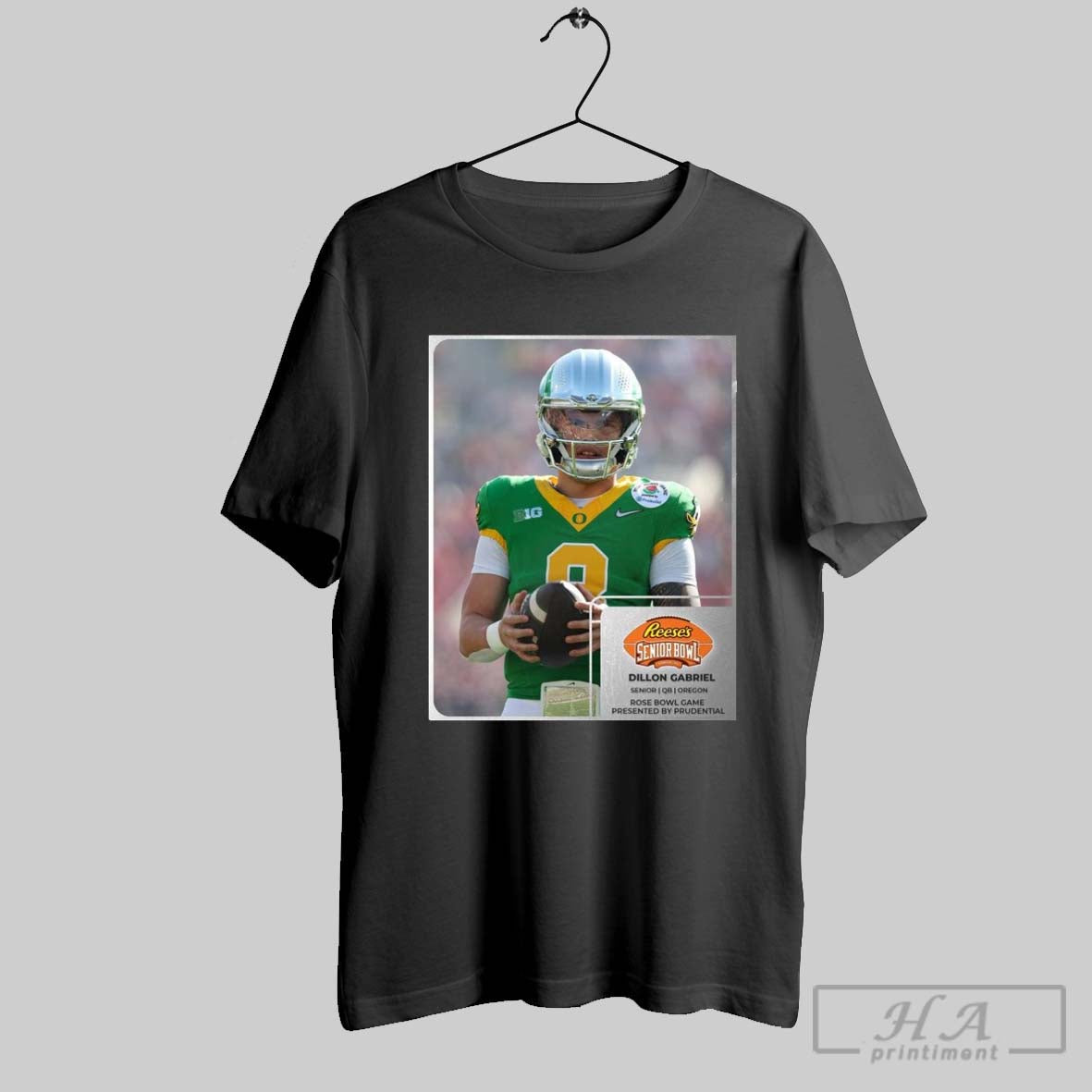 The Reeses Senior Bowl Dillon Gabriel Senior Qb Oregon Rose Bowl Game Presented By Prudential T Shirt