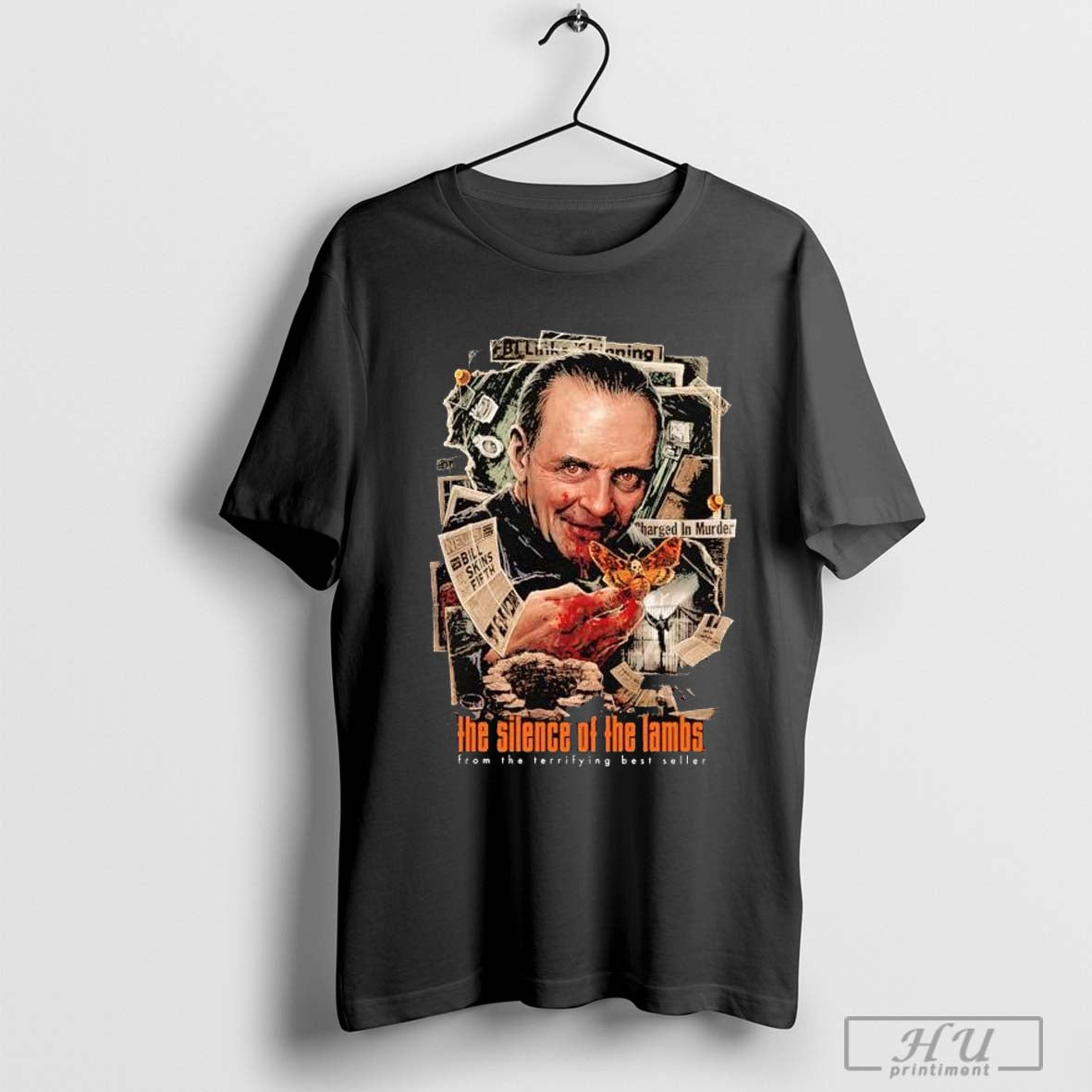 The Silence Of The Lambs From The Terrifying Best Seller T Shirt