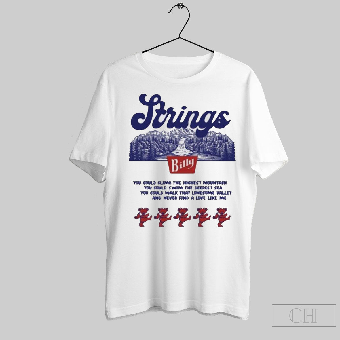 Thunder Shout Billy Strings Banquet Coors Flip Shirt Sweater