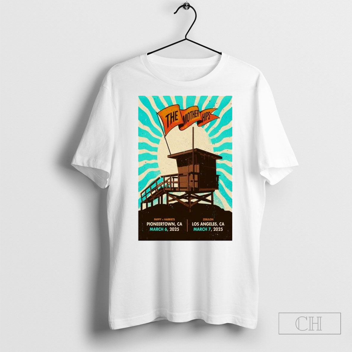 The Mother Hips Mar 7 2025 Los Angeles Ca T Shirt