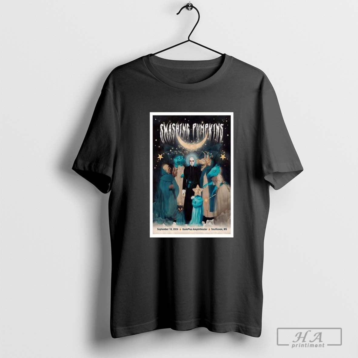 The Smashing Pumpkins Sept 10 2024 Southaven MS Poster Shirt