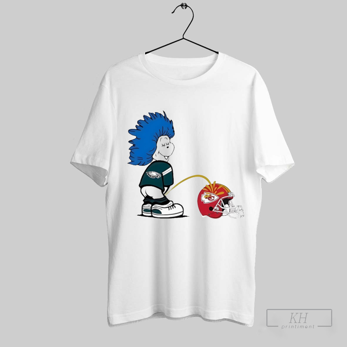 Thing One Philadelphia Eagles Piss On Kansas City Chiefs Shirt Sweatshirt Tee Shirt