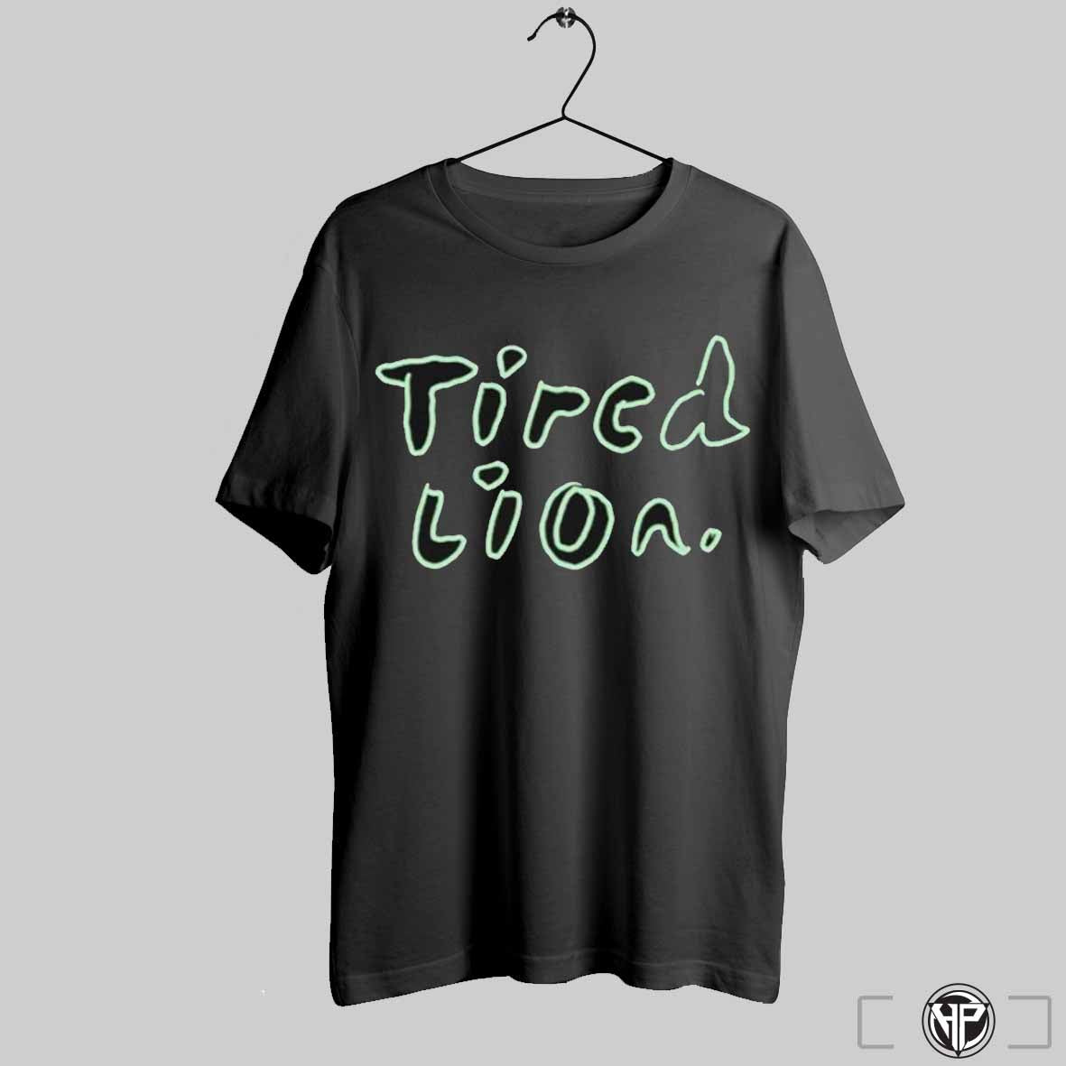 Tired Lion Scribble T Shirts Trending Sweatshirt