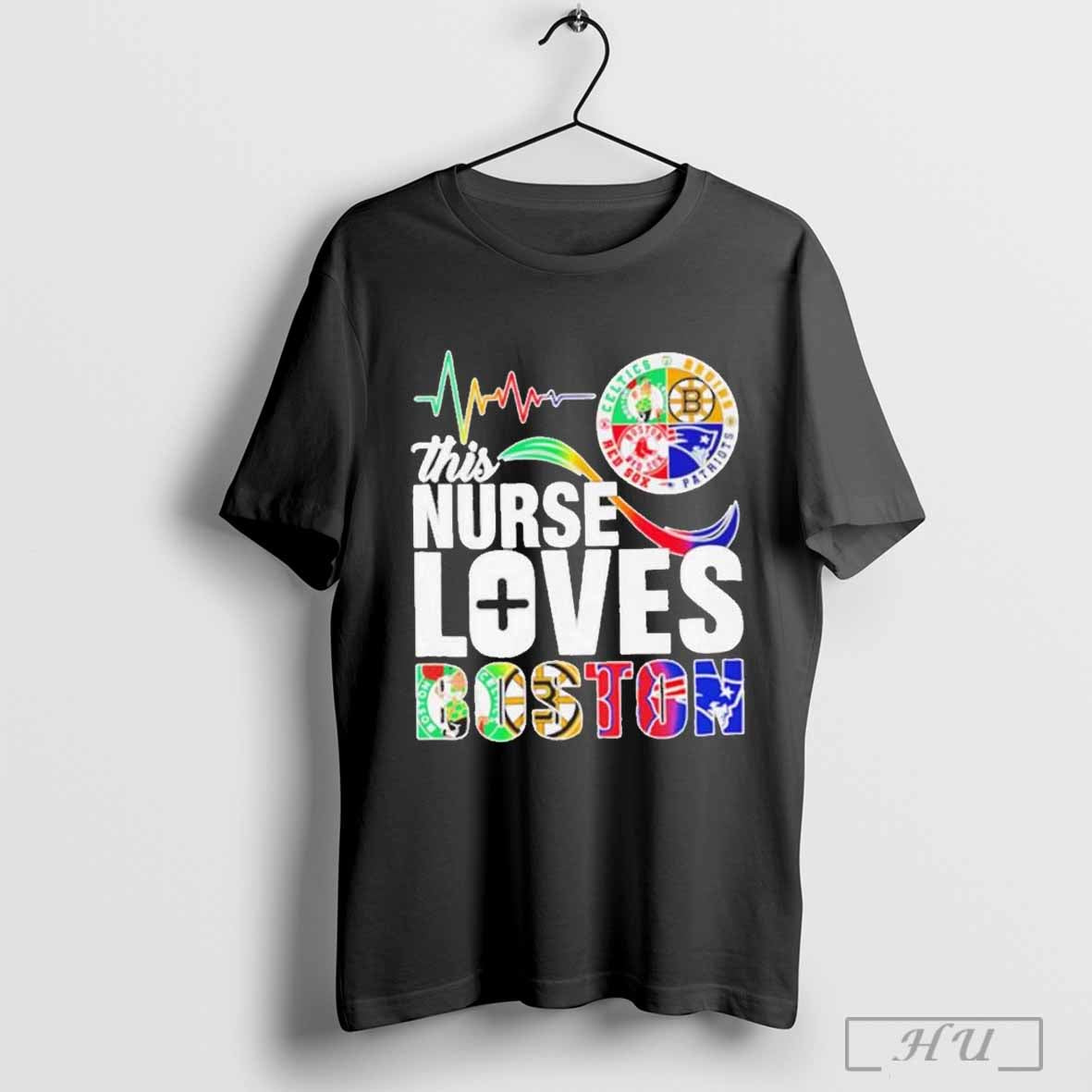 This Nurse Loves Boston Sports 2024 T Shirt