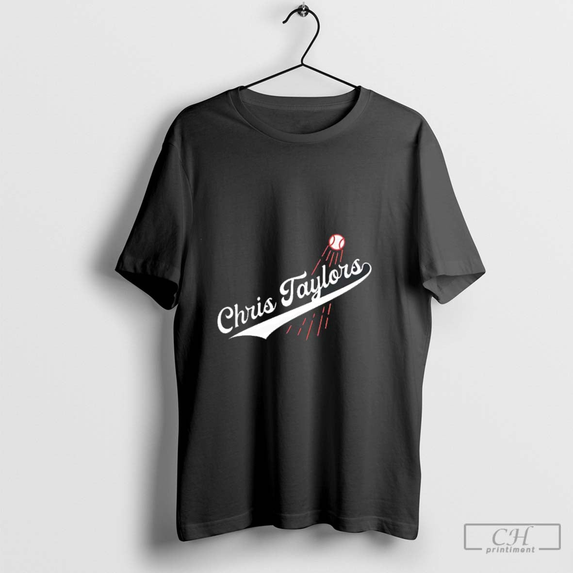 The Los Angeles Dodgers Chris Taylors t-shirt