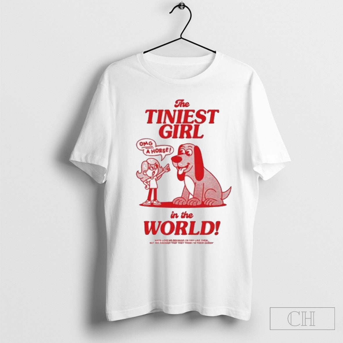 Tilly Oddy Black The Tiniest Girl In The World T Shirt Sweater