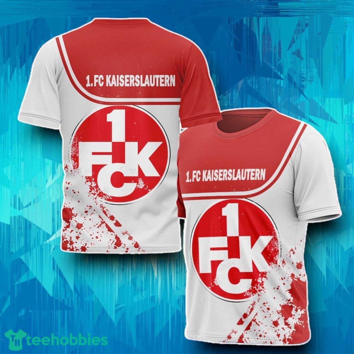1. FC Kaiserslautern 3D T-Shirt Special Gift For Loved Ones
