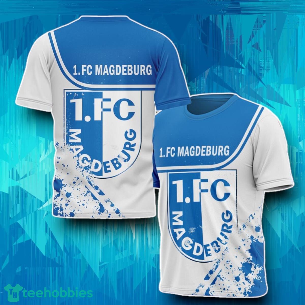 1. FC Magdeburg 3D T-Shirt Special Gift For Loved Ones