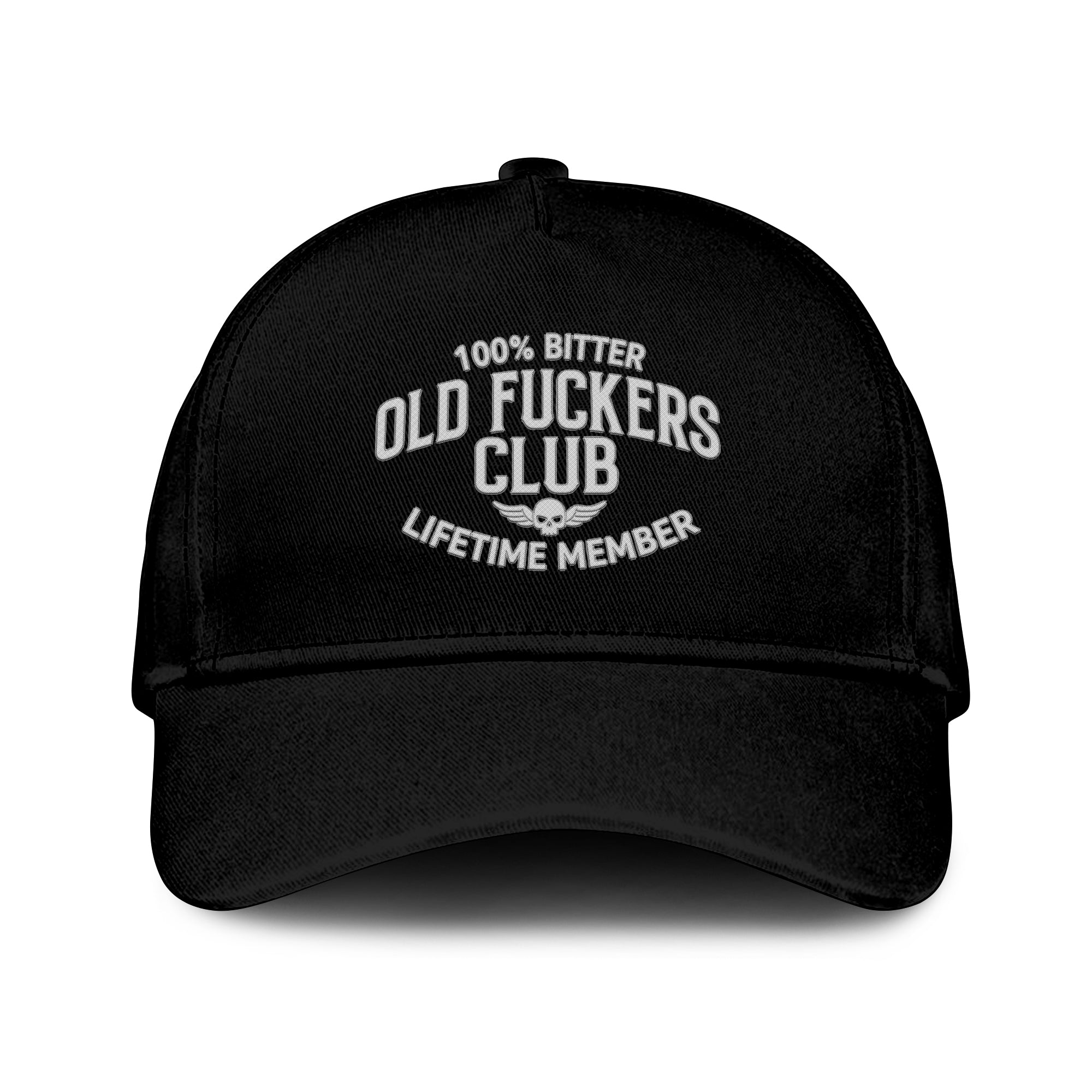 100% Bitter Old Fuckers Club Lifetime Member Hat