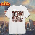 100 Days of School Football Shirt