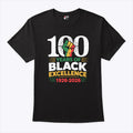 100 Years Of Black Excellence 1926 2026 Black History Month Shirt