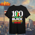 100 Years Of Black Excellence 1926 2026 Black History Month T-Shirt
