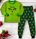 100 Percent Gricnh Merry Christmas Couple Family Matching Pajamas Set