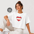 Retro Austria Soccer 2026 Women Soccer Boxy Tee World Cup 2026 Tee for Summer