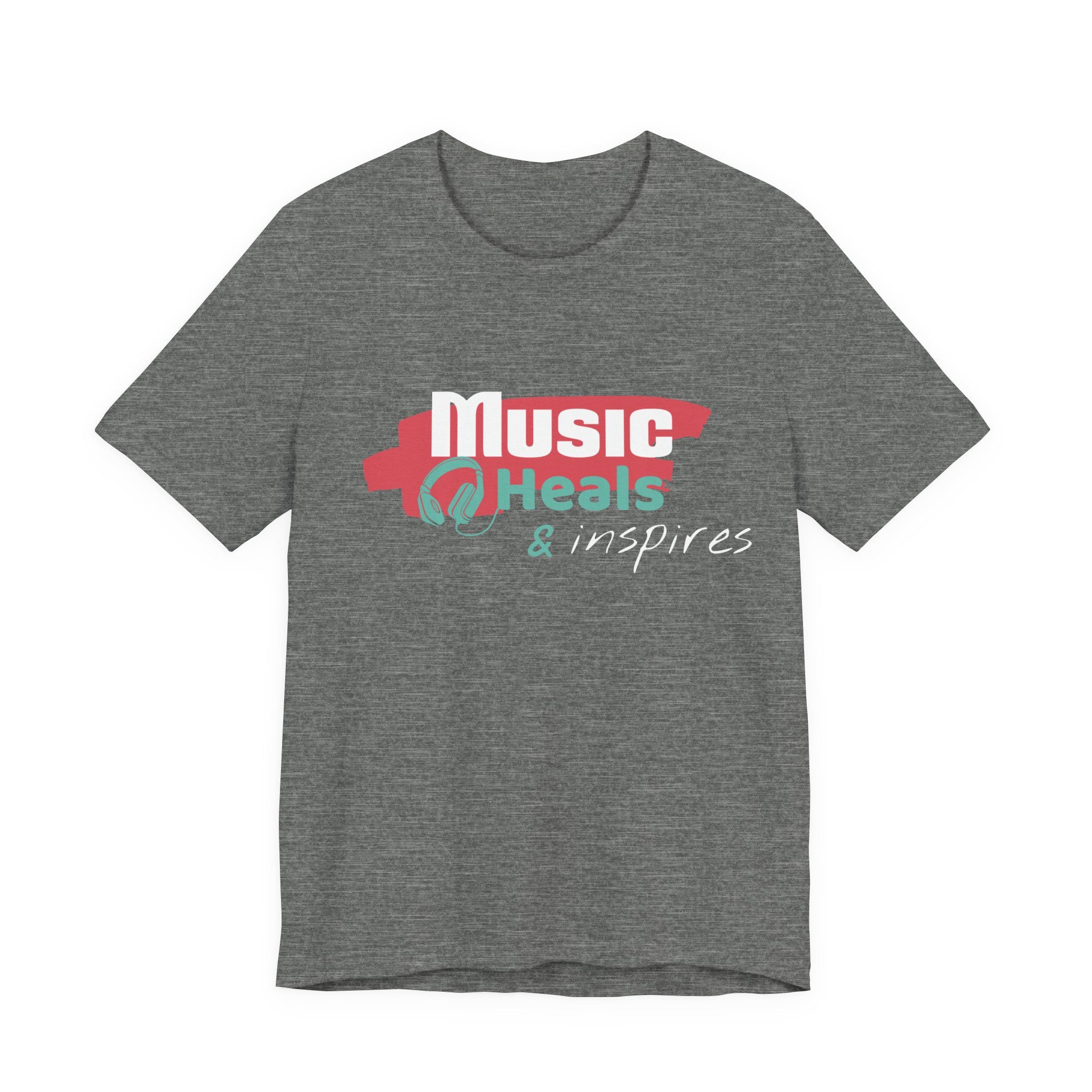 Music Heals Tee — Inspirational Music Lover T-Shirt
