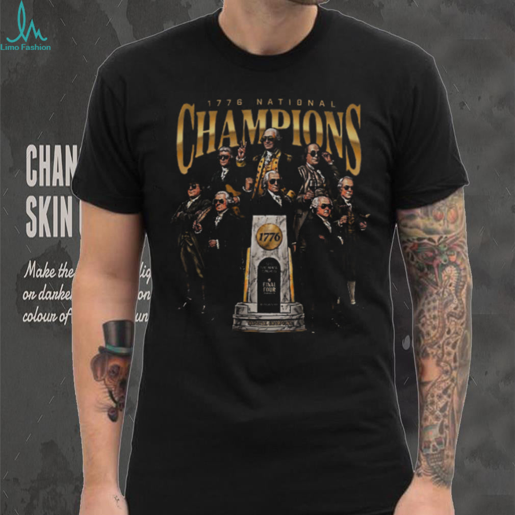 1776 National Champions Founding Fathers USA Basketball Shirt