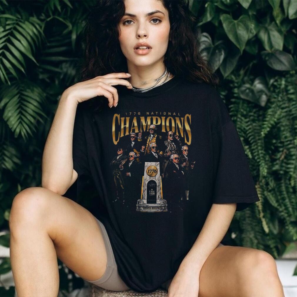 1776 National Champions Founding Fathers USA Basketball Shirt