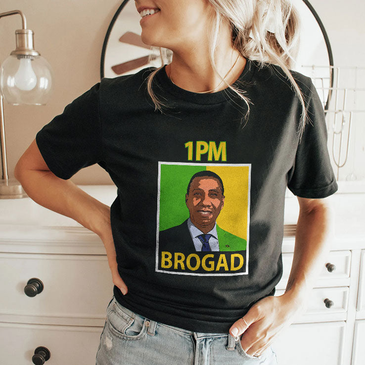 1PM BroGad JLP Supporters Andrew Holness T Shirt