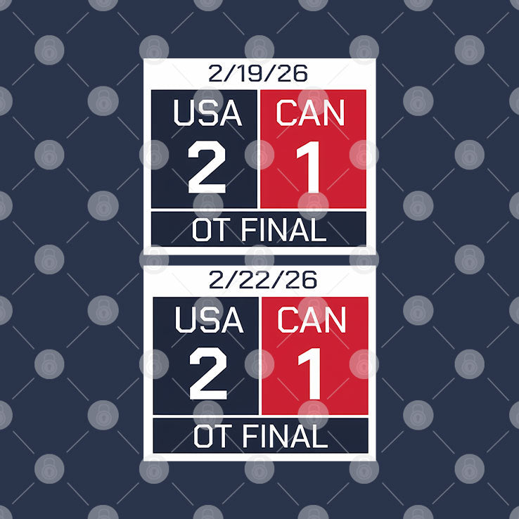 That’s Just American Hockey Scoreboard T Shirt