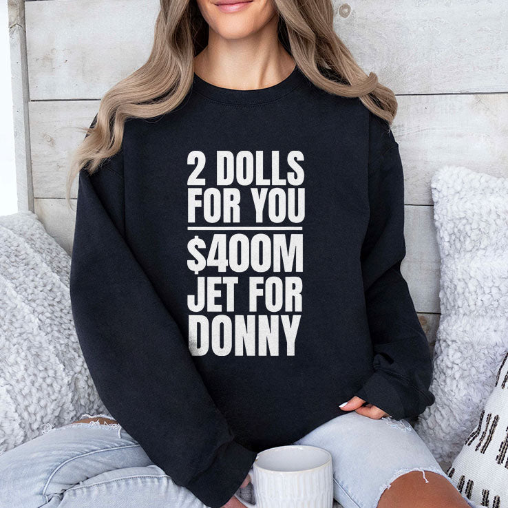 2 Dolls For You Million Jet For Donny Qatar T Shirt