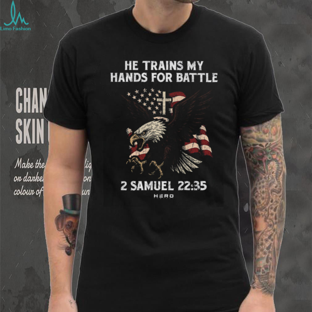 2 Samuel Christian Battle Eagle T Shirt Patriotic Scripture