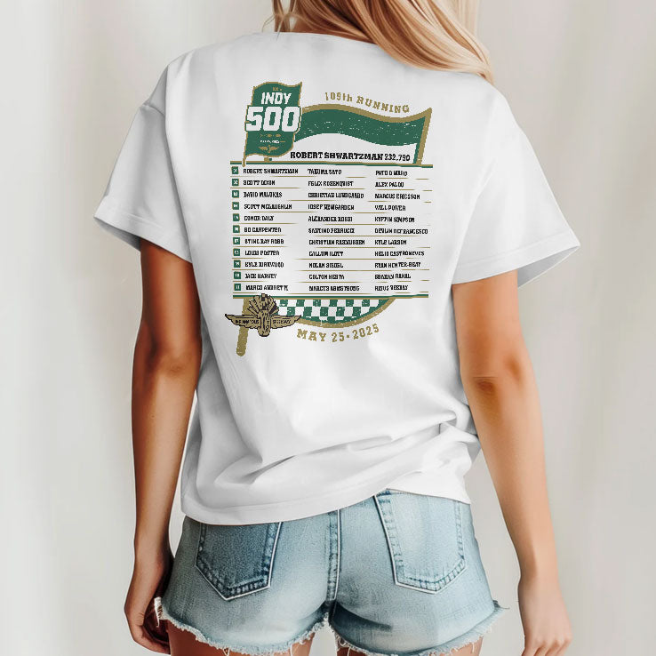 2025 Indy 500 Starting Field T Shirt